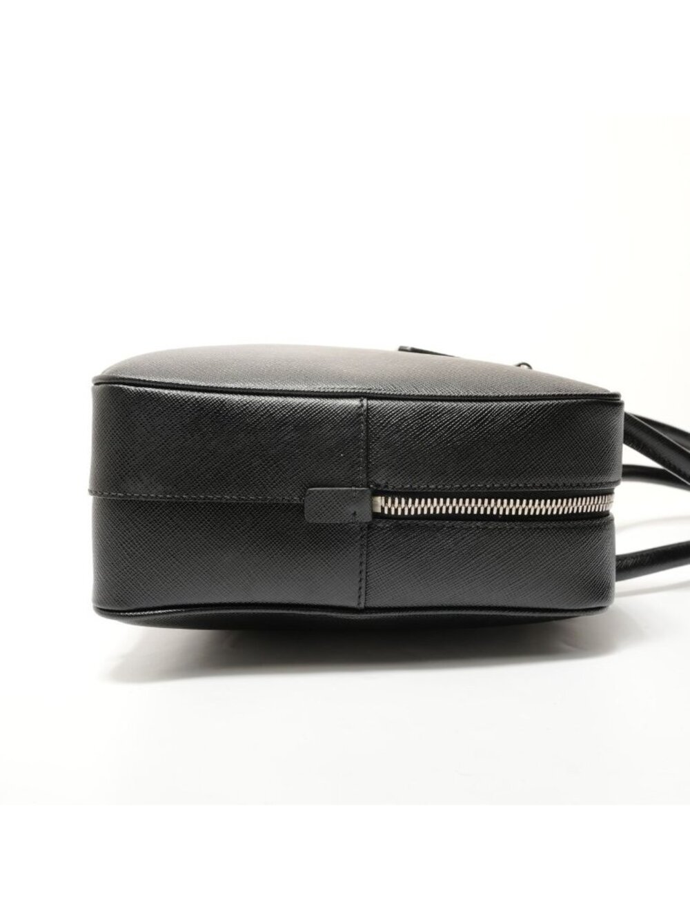 Prada Shoulder Bag Tessuto Gaffre Saffiano Leather - Picture 4 of 10